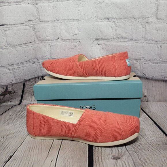 TOMS Alpargata Classic Slip on Flats - Picture 5 of 7